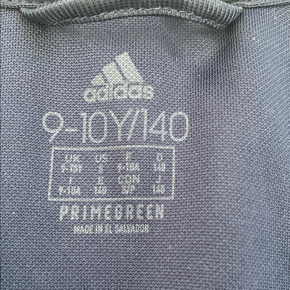 Adidas Navy Blue Track Jacket youth - Picture 4 of 7